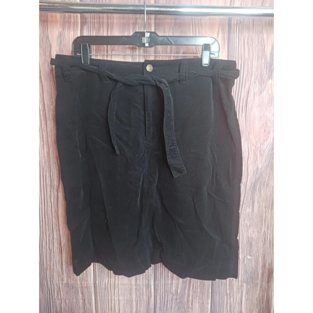 Cotton Ginny black corduroy skirt junior size 15